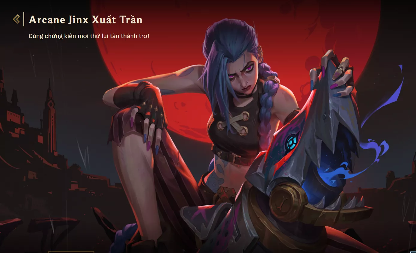 ACC TFT: Arcane Jinx xuất trần, trắng thông tin